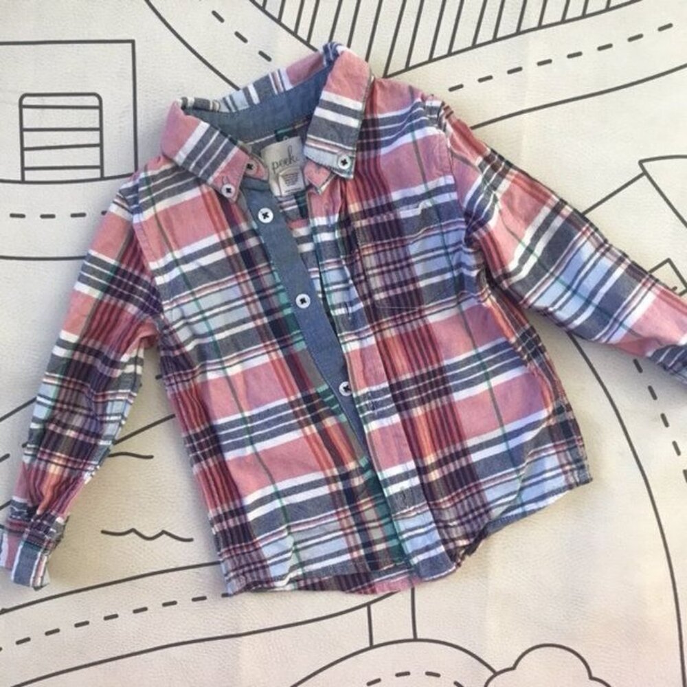 Peek Button Down Shirt